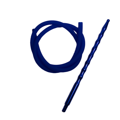 Мундштук для алюмінієвого кальяну Garden Blue з Силіконовим Шлангом (синій) 10062 Мундштук для алюмінієвого кальяну Garden Blue з Силіконовим Шлангом (синій)