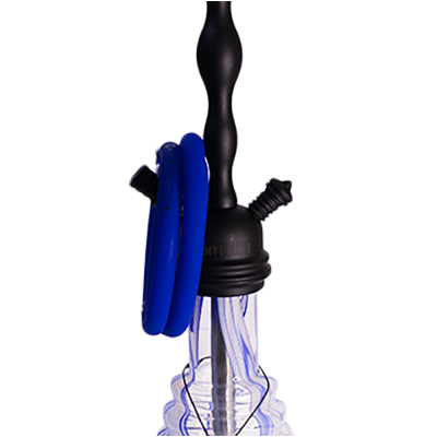 Кальян Amy 4-Stars 630 White Blue (бело-синий, полный комплект) Кальян Amy 4-Stars 630 White Blue (бело-синий, полный комплект)