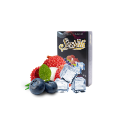 Тютюн Serbetli Ice Lychee Blueberry (Крижане Лічі Чорниця, 50 г)