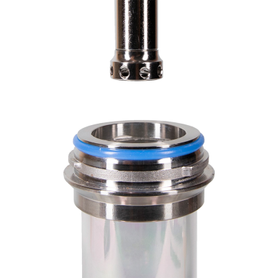 Кальян Amy SS 08 Black (чёрный, полный комплект)