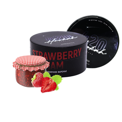 Тютюн 420 Strawberry Jam (Полуничне Варення, 40 г)