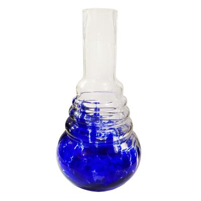 Колба для кальяна Amy Blue (Синий с разводами, без крепления) 18155 Колба для кальяна Amy Blue (Синий с разводами, без крепления)