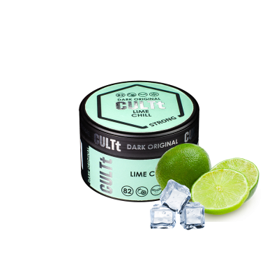 Табак CULTt Strong DS82 Lime chill (Лайм Лёд, 100 г)