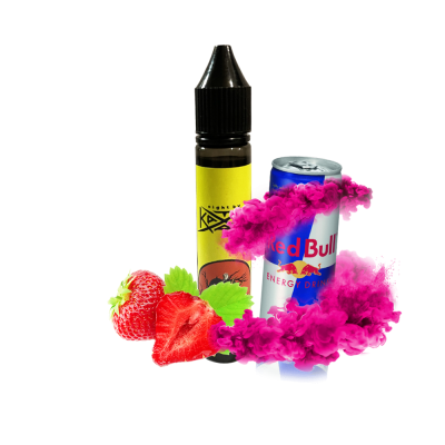 Рідина Eight by Katana Strawberry energy (Полуничний Енергетик, 50 мг, 30 мл)