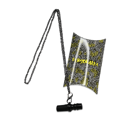 Персональний мундштук із поліацеталі Personalka Poly Chain (На ланцюжку) PRS-silver Персональний мундштук із поліацеталі Personalka Poly Chain (На ланцюжку)