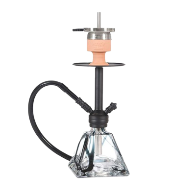 Кальян Amy Deluxe 652 Black (чорний, повний комплект)