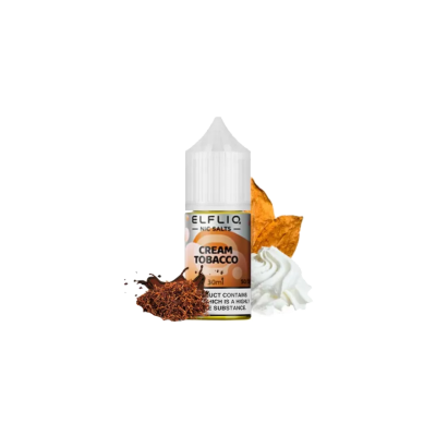 Рідина Elfliq Cream Tobacco (Сливки Тютюн, 30 мл)