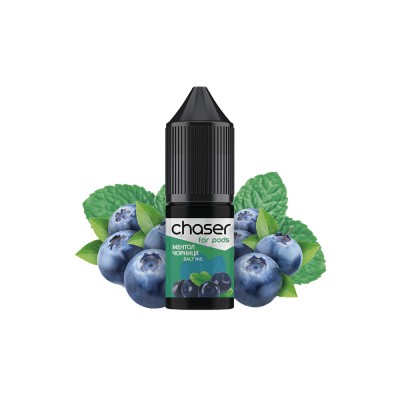 Рідина Chaser Blueberry Menthol (Чорниця Ментол, 50 мг, 10 мл)