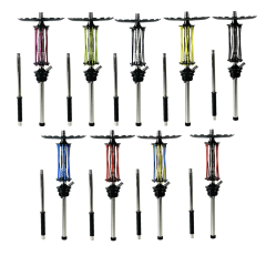 Кальян Trumpet Hookah Rider Black (чорний, базовий комплект)