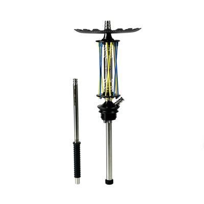 Кальян Trumpet Hookah Rider Blue Yellow (синьо-жовтий, базовий комплект)