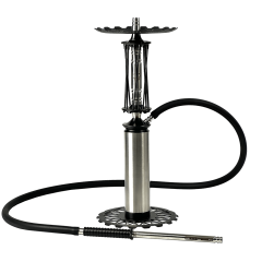 Кальян Trumpet Hookah Rider Still Black (чорний, повний комплект)