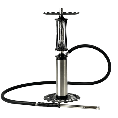 Кальян Trumpet Hookah Rider Still Black (чорний, повний комплект)