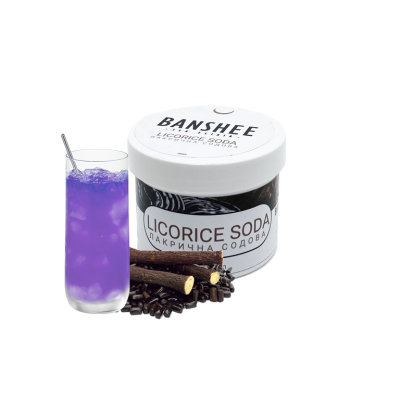Кальянна чайна суміш Banshee Light Lacriece soda (Лакрична Содова, 50 г)