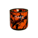 Глиняна чаша Tiaga Hookah Fire hurricane (Помаранчевий)
