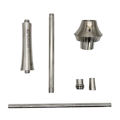 Кальян Totem Hookah Monolit Ultra (металік, базовий комплект) Кальян Totem Hookah Monolit Ultra (металік, базовий комплект)