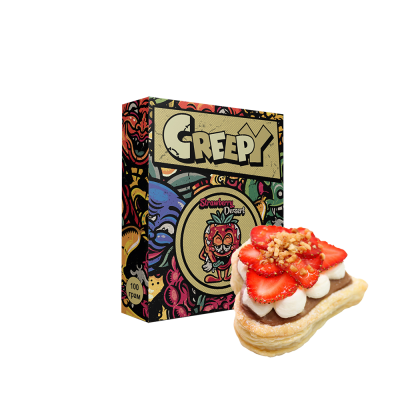 Тютюн Creepy Strawberry dessert (Полуничний десерт, 100 г)