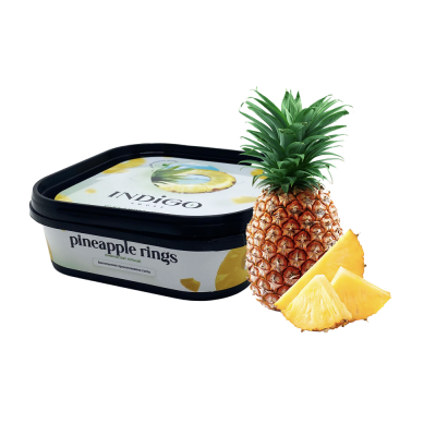 Кальянна чайна суміш Indigo Smoke Pineapple Rings (Ананасові кільця, 100 г)