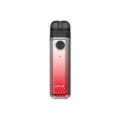 Smok Novo 4 Mini 900 Silver Red Cobra (Сріблясто-Червоний, з картриджем) Багаторазовий POD