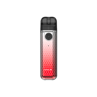 Smok Novo 4 Mini 900 Silver Red Cobra (Сріблясто-Червоний, з картриджем) Багаторазовий POD