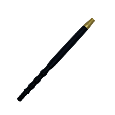 Мундштук для кальяну із алюмінію Storm Black (Чорний, Репліка) 19771 Мундштук для кальяну із алюмінію Storm Black (Чорний, Репліка)