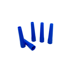 Одноразові мундштуки для кальяну XXL (Синій, конус, 100 шт/уп)