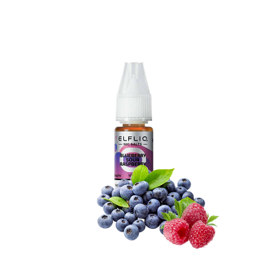 Рідина Elfliq Blueberry Sour Raspberry (Чорниця Кисла малина, 10 мл)