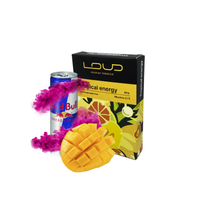 Тютюн Loud Tropic Energy (Тропічний Енергетик, 40 г)