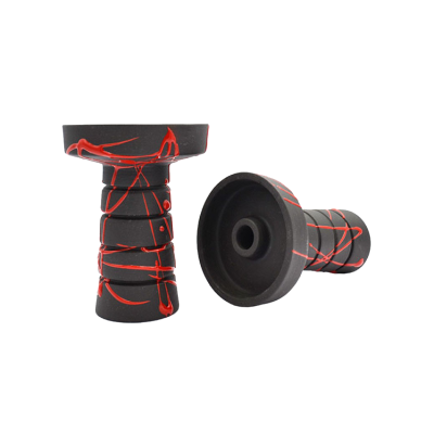 Глиняна чаша Gusto Bowls Harmony Black Glaze Red (червоне поливання)