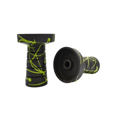 Глиняна чаша Gusto Bowls Harmony Black Glaze Green (зелене поливання)