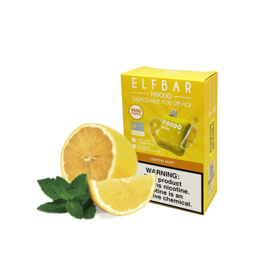 Elf Bar Pi9000 Lemon mint (Лимон мята) Одноразовый POD 20272 Elf Bar Pi9000 Lemon mint (Лимон мята) Одноразовый POD