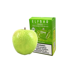 Elf Bar Pi9000 Green Apple (Зелене яблуко) Одноразовий POD