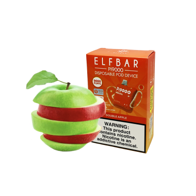 Elf Bar Pi9000 Double Apple (Двойное яблоко) Одноразовый POD 20279 Elf Bar Pi9000 Double Apple (Двойное яблоко) Одноразовый POD