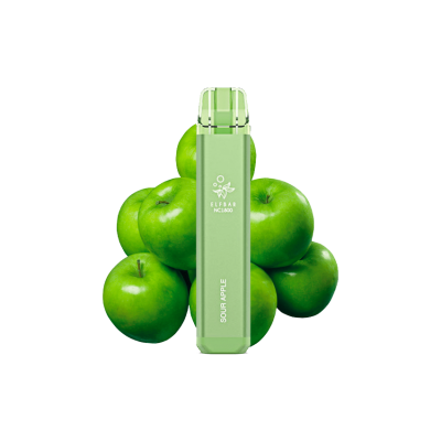 Elf Bar NC1800 Sour Apple (Кисле Яблуко) Одноразовий POD