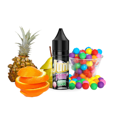 Рідина Juni Silver Ice Fruit Gum (Фруктова Жуйка, 50 мг, 15 мл)