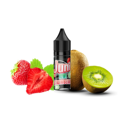 Рідина Juni Silver Ice Kiwi Stawberry (Ківі Полуниця, 50 мг, 15 мл)
