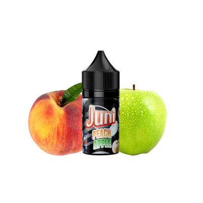 Рідина Juni Silver Ice Peach Apple (Персик Яблуко, 50 мг, 30 мл)