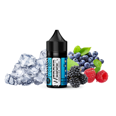 Рідина Webber Silver Ice Berry Mix Cooler (Ягідний Мікс із холодом, 50 мг, 30 мл)