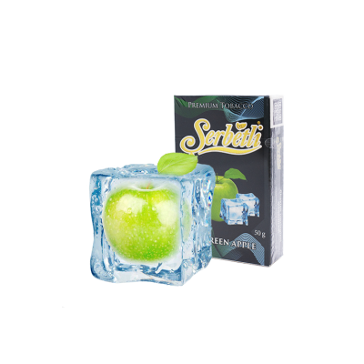 Тютюн Serbetli Ice Green Apple (Крижане Яблуко, 50 г)