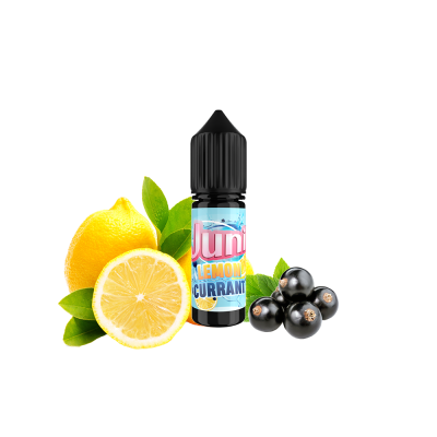 Жидкость Juni Salt Lemon Currant (Лимон Смородина, 50 мг, 15 мл)