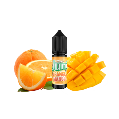 Рідина Juni Salt Orange Mango (Апельсин Манго, 50 мг, 15 мл)