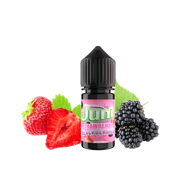 Жидкость Juni Salt Strawberry Blackberries (Клубника Ежевика, 50 мг, 30 мл)