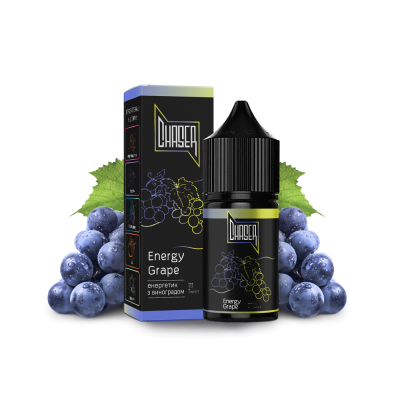 Жидкость Chaser Black Energy Grape (Виноградный Энергетик, 50 мг, 30 мл)