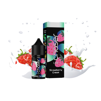 Рідина Chaser Lux Strawberry Cream (Полуниця Вершки, 50 мг, 30 мл)