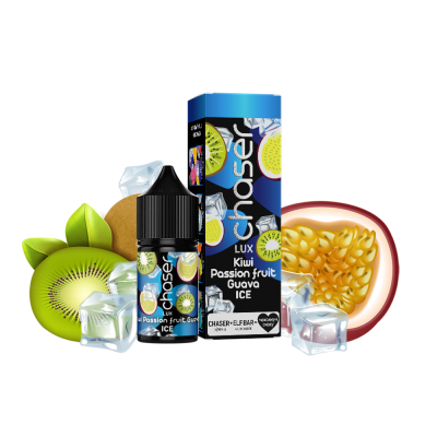 Рідина Chaser Lux Kiwi Passion Fruit Guava Ice (Ківі Маракуя Гуава Лід, 50 мг, 30 мл)