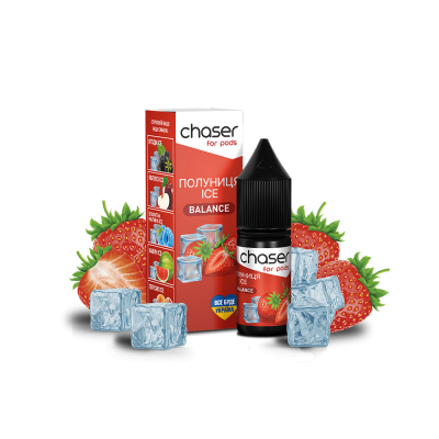 Жидкость Chaser Strawberry Ice Balance (Клубника Лёд, 50 мг, 10 мл)