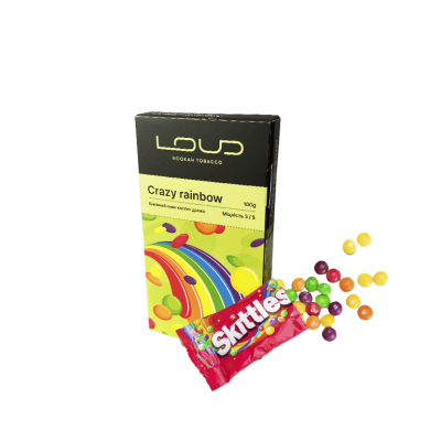 Тютюн Loud Crazy rainbow (Крейзі Рейнбоу, 100 г)