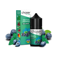 Рідина Chaser Blueberry Menthol Ultra (Чорниця Ментол, 50 мг, 30 мл)