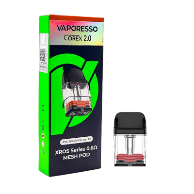Картридж Vaporesso Xros 0.6 Ом 2 мл Картридж Vaporesso Xros 0.6 Ом 2 мл