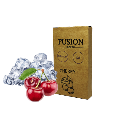 Тютюн Fusion Medium Ice Cherry (Вишня Лід, 100 г)