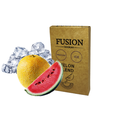 Тютюн Fusion Medium Ice Melon Blend (Диня Кавун Лід, 100 г)